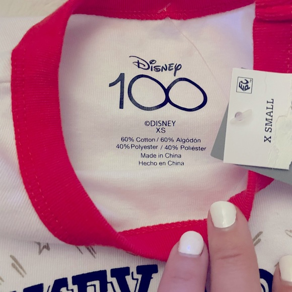 Mickey Mouse Club 100 years Shirt S XS - Picture 3 of 4